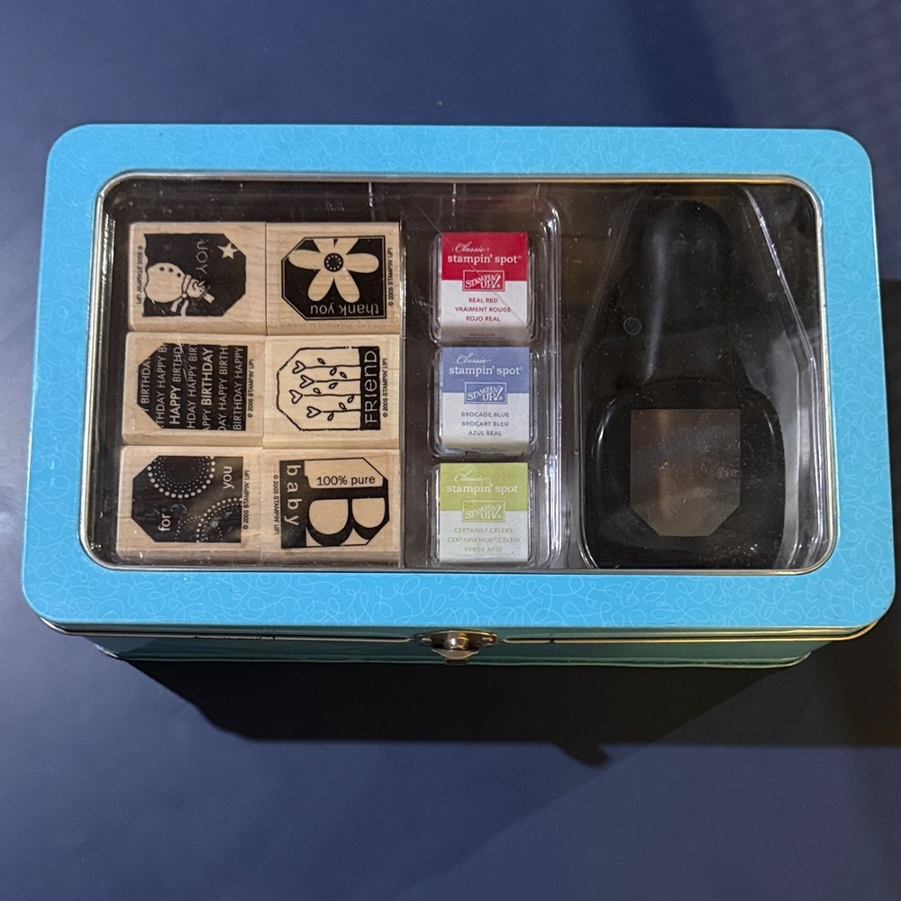 Stampin' Up! Crafting Kit with Blue Case